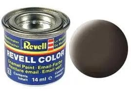 Revell 32184 Leather Brown Matte Enamel Paint 14ml Revell PAINT, BRUSHES & SUPPLIES