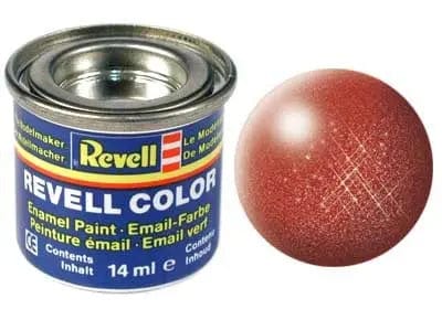 Revell 32195 Bronze Metallic Enamel Paint 14ml Revell PAINT, BRUSHES & SUPPLIES