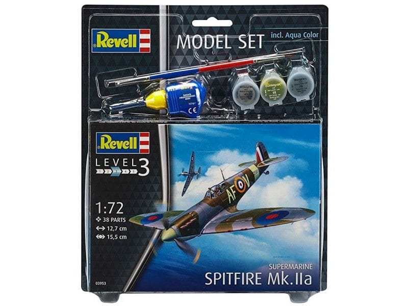 Revell 63953 1/72 Supermarine Spitfire Mk.Iia Model Set Revell PLASTIC MODELS