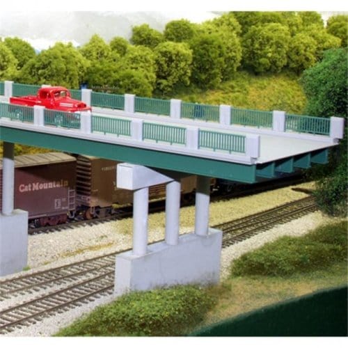 Rix HO Wrought Iron Highway Overpass w/Adjustable Piers - 50ft w/Pier - Hobbytech Toys