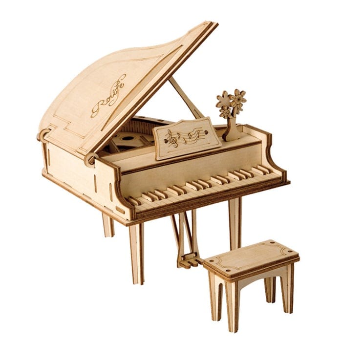 Robotime Classical Grand Piano Kit - Hobbytech Toys