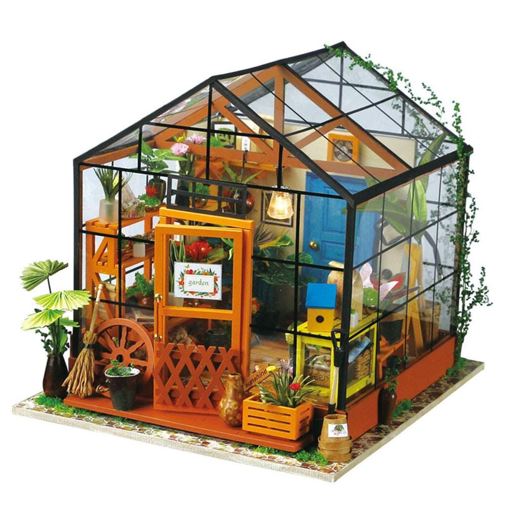 Robotime DIY Rolife Kathys Flower House Kit Robotime TOY SECTION