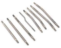 Samix SCX10 III 313mm High Clearance Titanium Suspension Link Kit (8) - Hobbytech Toys