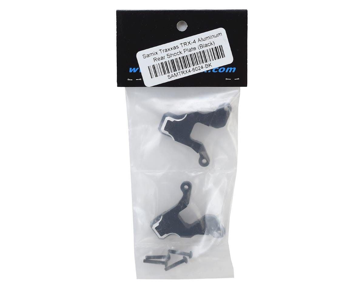 Samix Traxxas TRX-4 Aluminum Rear Shock Plate (Black) - Hobbytech Toys