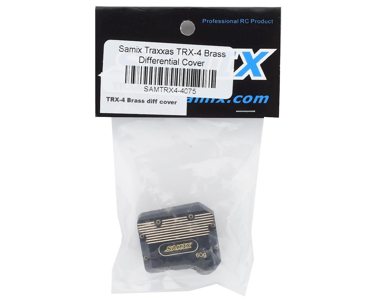 Samix Traxxas TRX-4 Brass Differential Cover Samix RC CARS - PARTS