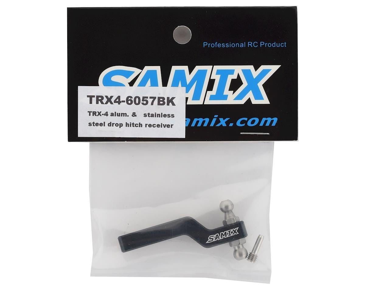 Samix TRX-4 Aluminum Drop Hitch Receiver (Black) Samix RC CARS - PARTS