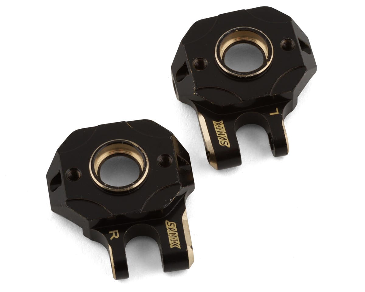 Samix TRX-4M Brass Heavy Steering Knuckles - Hobbytech Toys