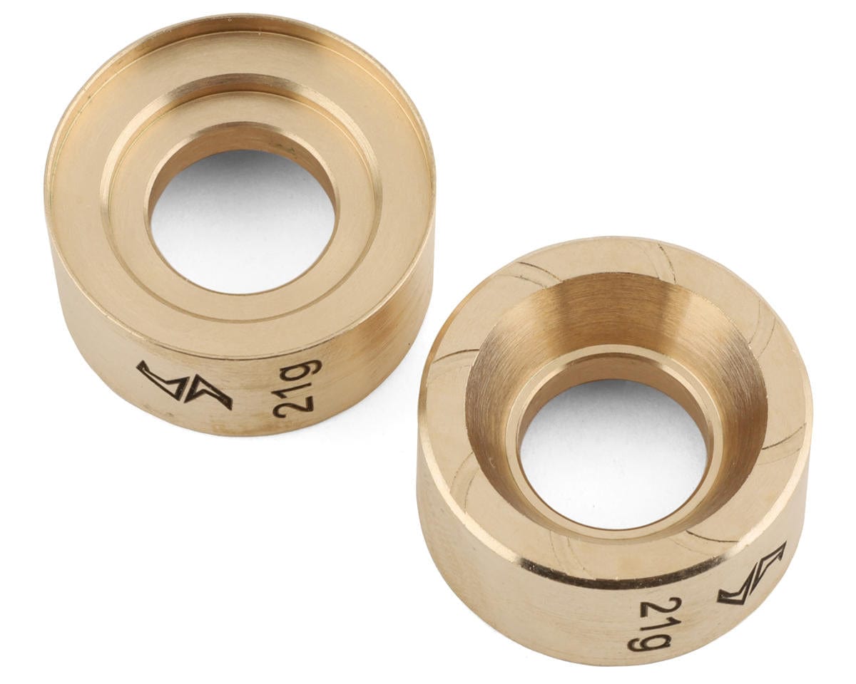 Samix TRX-4M Defender Brass Wheel Weights (Gold) (2) (21g) - Hobbytech Toys