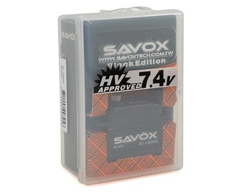 Savox SC1268SG Black Edition 25kg HV Servo Savox RADIO GEAR