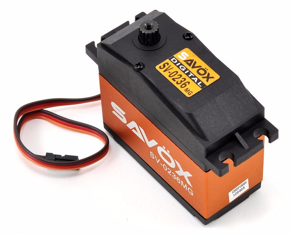 Savox SV0236MG HV 1/5 Servo 0.17S/40kg/200G Savox RADIO GEAR