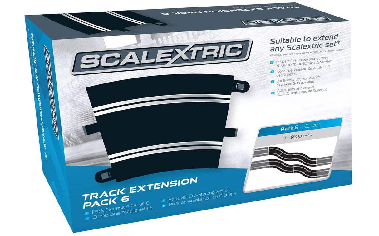 Scalextric C8555 Track Extension Pack 6 Scalextric SLOT CARS