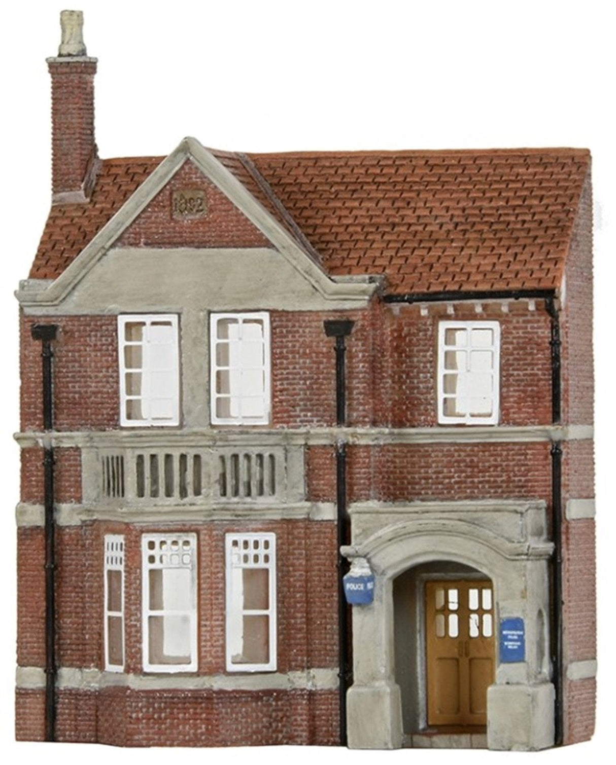 Scenecraft 42-271 N Low Relief Police Station Bachmann Scenecraft TRAINS - N SCALE