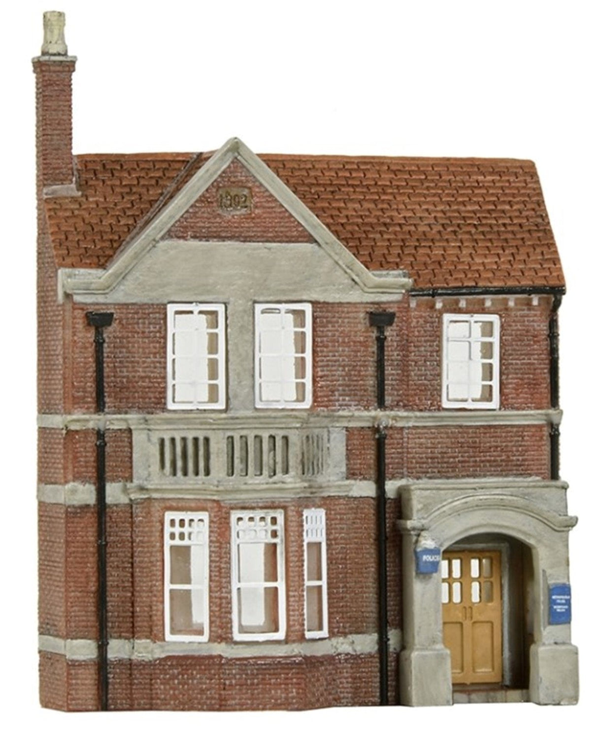 Scenecraft 42-271 N Low Relief Police Station Bachmann Scenecraft TRAINS - N SCALE