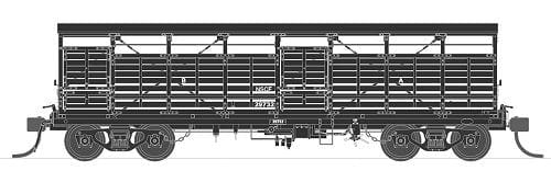 SDS 1959 BCW Cattle Wagon NSCF Pack E Weathered (3) SDS Models TRAINS - HO/OO SCALE