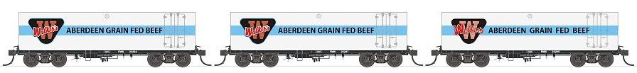 Sds HO Fmw Meat Wagon Weathered Pack A (3) SDS Models TRAINS - HO/OO SCALE