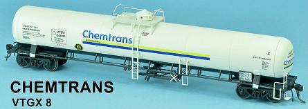 Sds HO Gas Rail Tank Cat Chemtrans SDS Models TRAINS - HO/OO SCALE