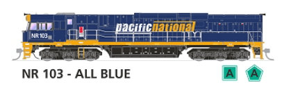 Sds HO Nr Class Locomotive Nr 103 Pacific National Dc SDS Models TRAINS - HO/OO SCALE