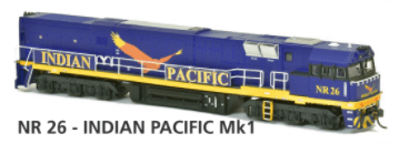Sds HO Nr Class Locomotive Nr 26 Indian Pacific Mk1 Dc SDS Models TRAINS - HO/OO SCALE