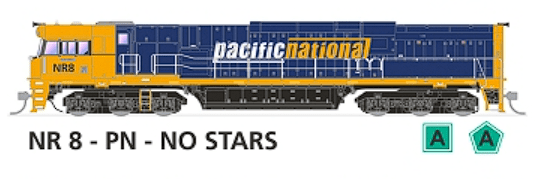 SDS HO NR8 Pacific National No Stars DCC Sound - Hobbytech Toys