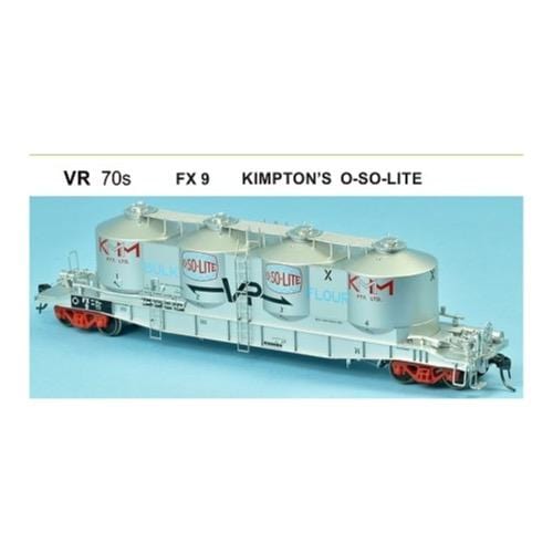 SDS Models FX/VPFX VR 70S FX9 Kimptons Single Car SDS Models TRAINS - HO/OO SCALE
