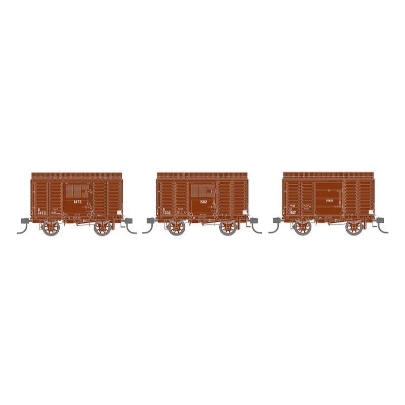 SDS Models Victorian Railways Series III U Van Pack A (3 Pack) SDS Models TRAINS - HO/OO SCALE