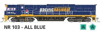 SDS NR103 Pacific National All Blue DCC Sound SDS Models TRAINS - HO/OO SCALE