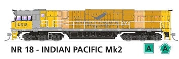SDS NR18 Indian Pacific Mk2 DCC Sound SDS Models TRAINS - HO/OO SCALE