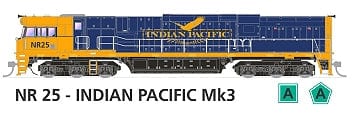 SDS NR25 Indian Pacific Mk3 DCC Sound SDS Models TRAINS - HO/OO SCALE