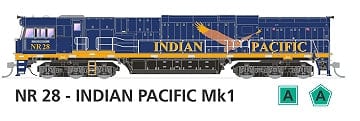 SDS NR28 Indian Pacific Mk1 DCC Sound SDS Models TRAINS - HO/OO SCALE