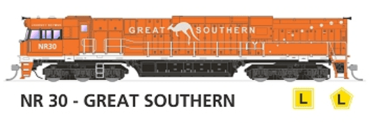 SDS NR30 Great Southern DC Locomotive SDS Models TRAINS - HO/OO SCALE