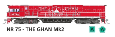 SDS NR75 Ghan Mk1 SI DCC Sound SDS Models TRAINS - HO/OO SCALE