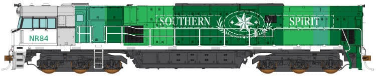 SDS NR84 Southern Spirit DC Locomotive SDS Models TRAINS - HO/OO SCALE
