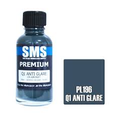 SMS PL196 Acrylic Lacquer Q1 Anti Glare 30ml Scale Modellers Supply PAINT, BRUSHES & SUPPLIES