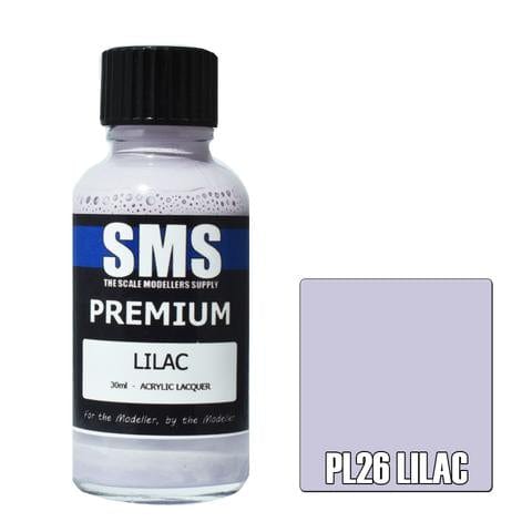 SMS PL26 Premium Acrylic Lacquer Lilac 30ml Scale Modellers Supply PAINT, BRUSHES & SUPPLIES