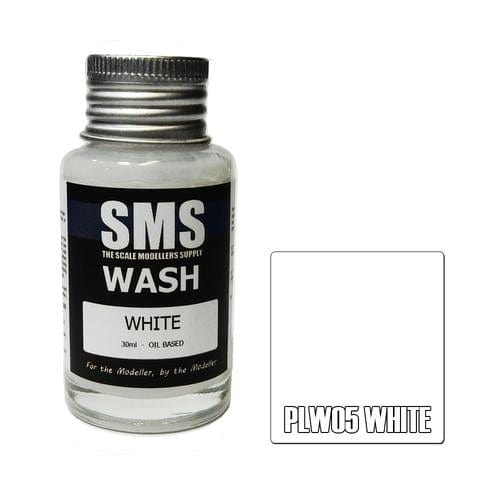 SMS PLW05 Weathering Wash White 30ml Scale Modellers Supply PAINT, BRUSHES & SUPPLIES