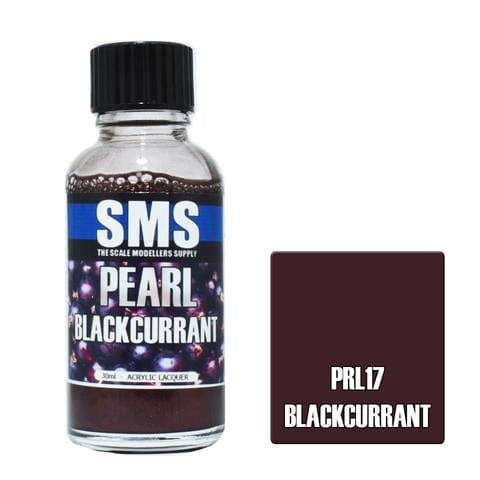 SMS PRL17 Premium Acrylic Lacquer Pearl Blackcurrant 30ml Scale Modellers Supply PAINT, BRUSHES & SUPPLIES