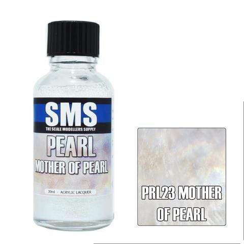 SMS PRL23 Premium Acrylic Lacquer Mother of Pearl 30ml Scale Modellers Supply PAINT, BRUSHES & SUPPLIES