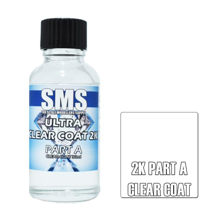 SMS SET06 Ultra Clear Coat 2K Set Scale Modellers Supply PAINT, BRUSHES & SUPPLIES