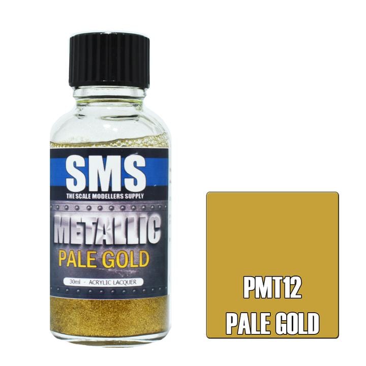 SMS SET07 Liquid Gold Colour Set Scale Modellers Supply PAINT, BRUSHES & SUPPLIES