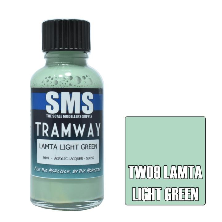 SMS TWSET03 LAMTA Tram Colour Set Scale Modellers Supply PAINT, BRUSHES & SUPPLIES