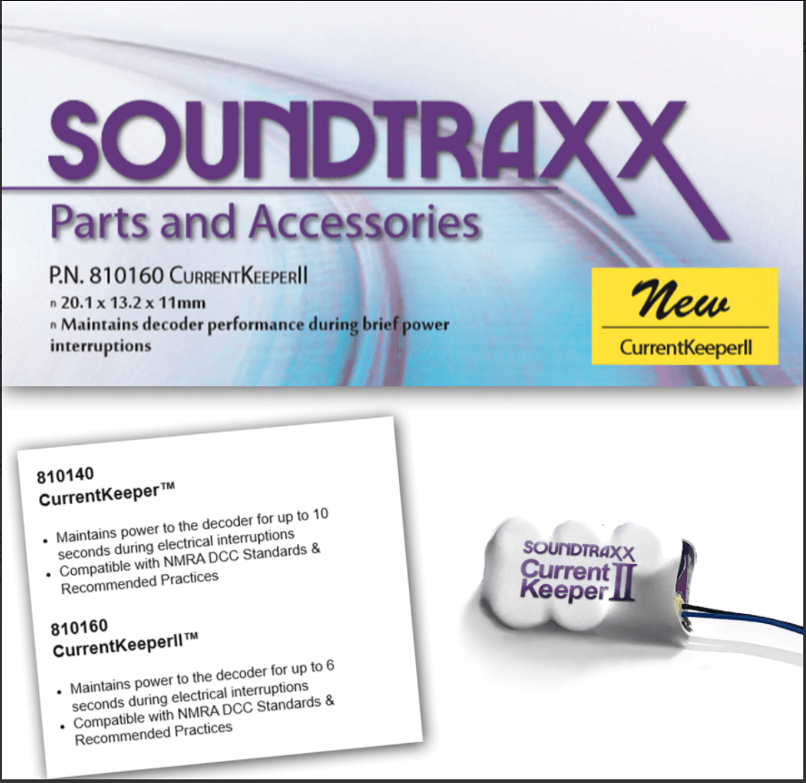 Soundtraxx 810160 Current Keeper II Soundtraxx TRAINS - DCC