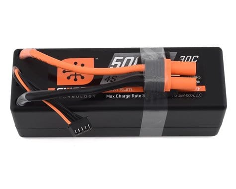 Spektrum 5000mAh 4S 14.8V 30C Smart Hard Case LiPo Battery with IC5 Connector