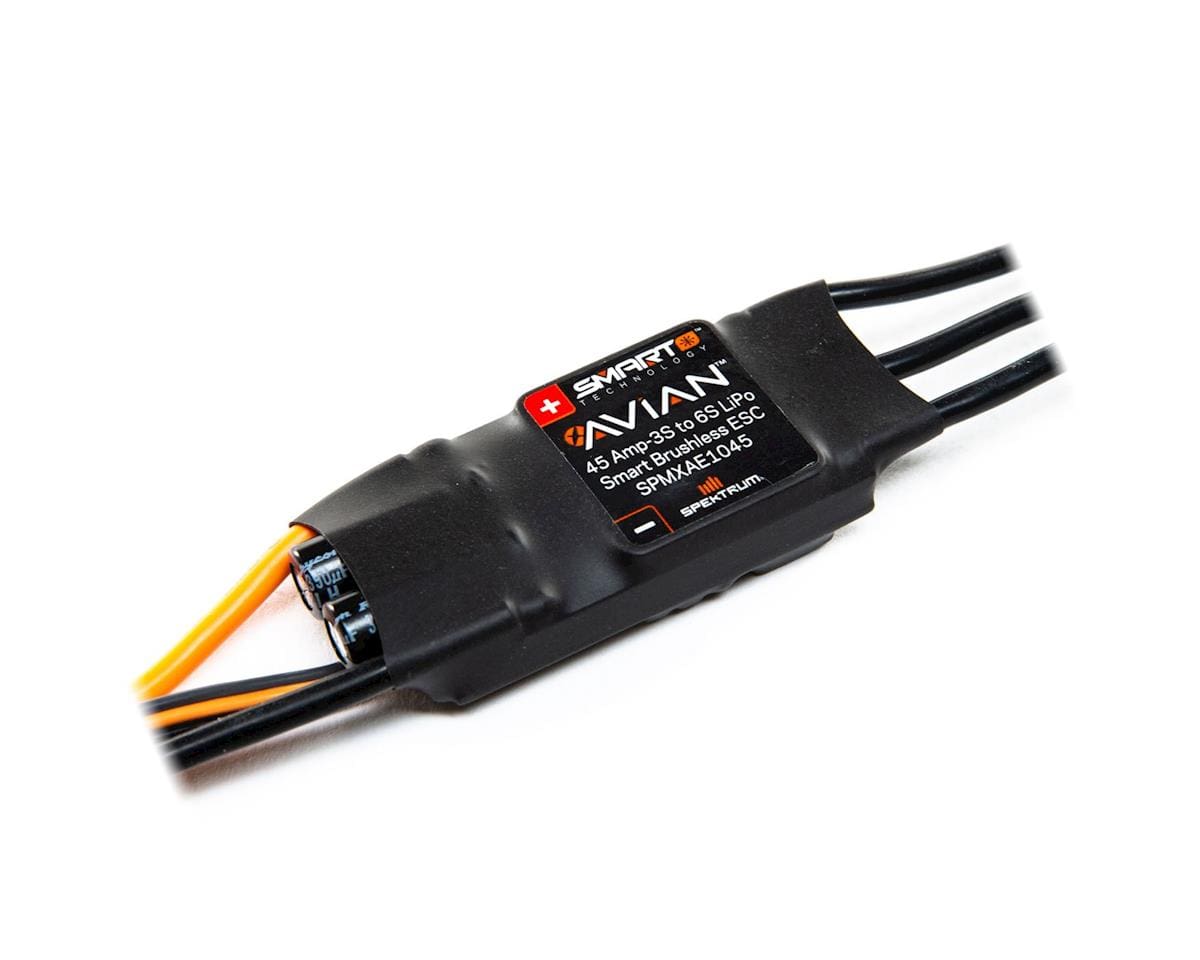 Spektrum Avian 45A Brushless Smart ESC Spektrum RC PLANES - PARTS