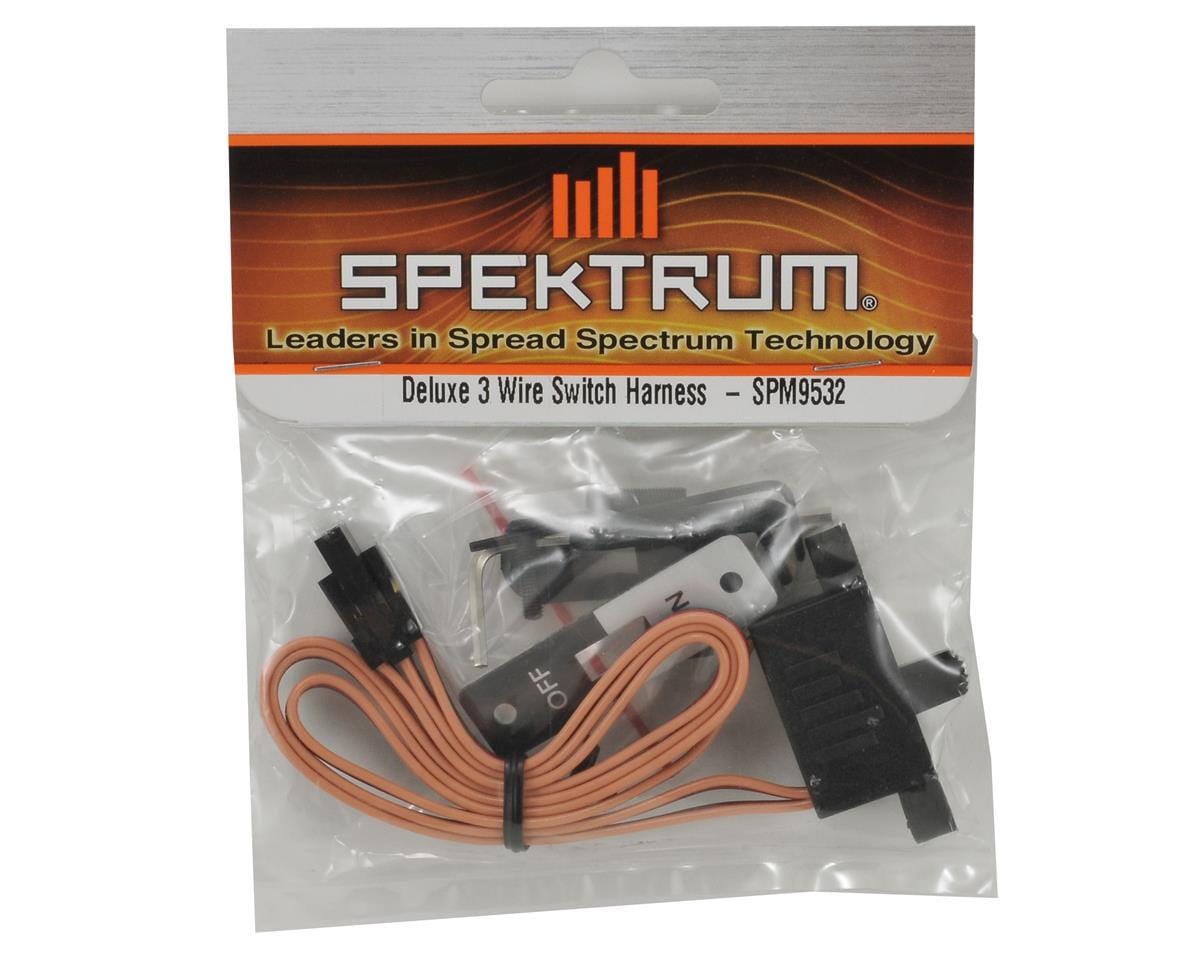 Spektrum Deluxe 3-Wire Switch Harness - Hobbytech Toys