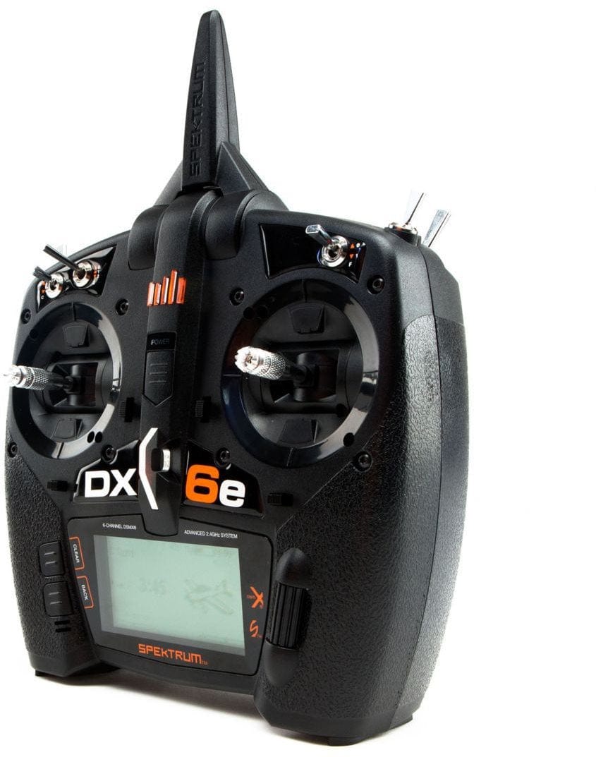 Spektrum DX6e 6 Channel DSM-X 2.4GHz Transmitter Only, SPMR6655 Spektrum RADIO GEAR