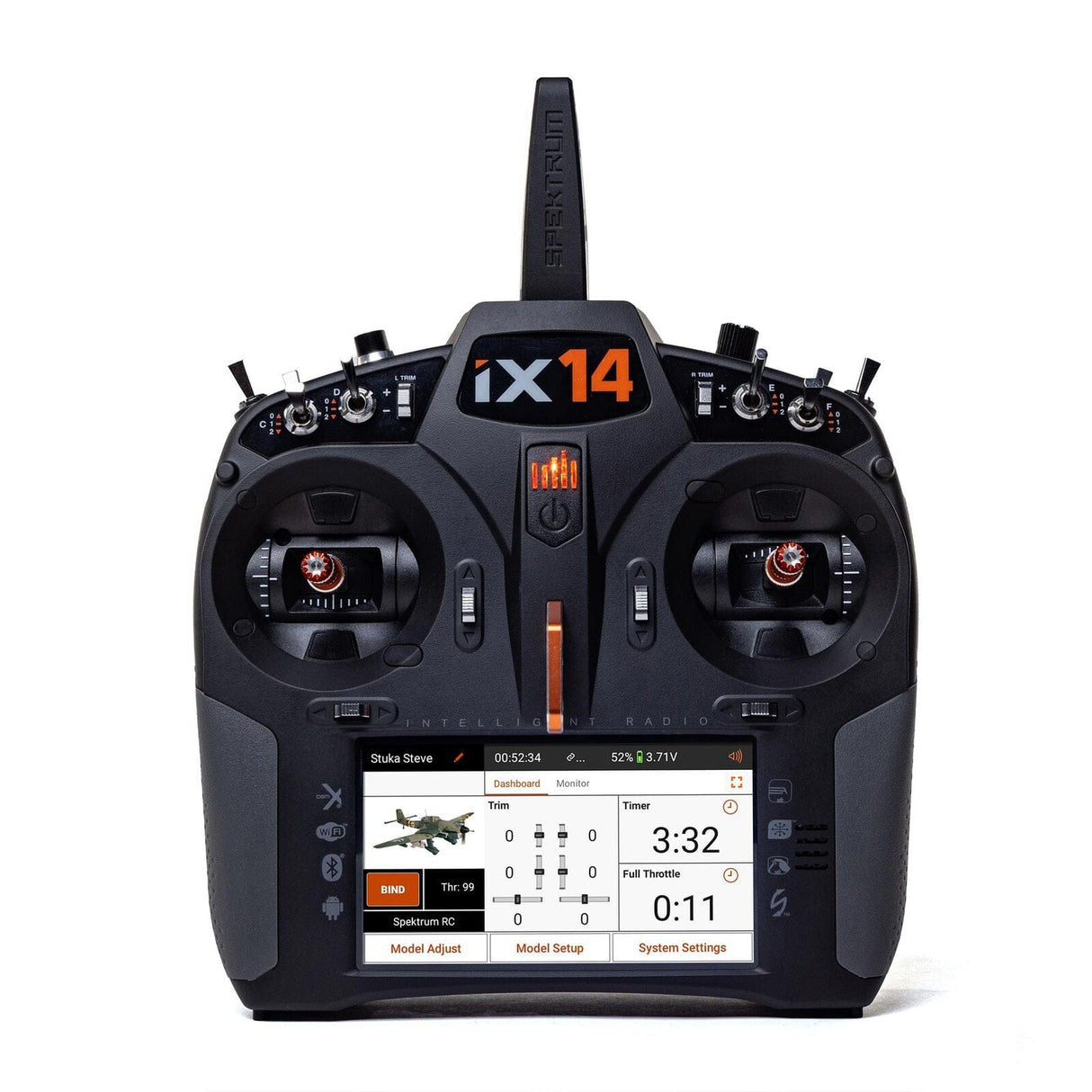 Spektrum iX14 2.4Ghz DSM-X 14 Channel Transmitter Only, SPMR14000 - Hobbytech Toys