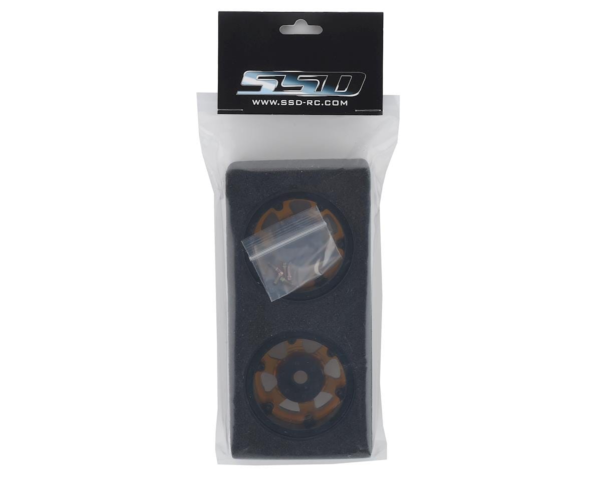 SSD RC Challenger 1.9 Beadlock Wheels (Gold) (2) - Hobbytech Toys