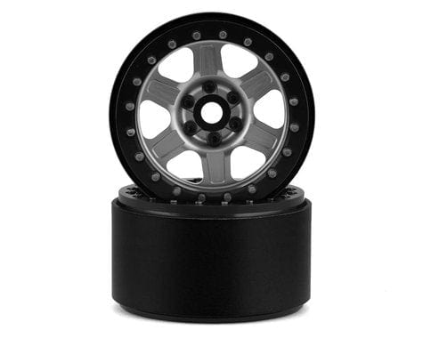 SSD RC Challenger 2.2inch Beadlock Crawler Wheels (Silver) (2) SSD RC RC CARS - PARTS