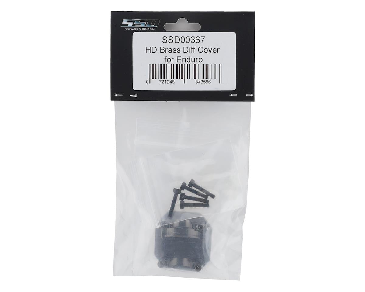 SSD RC Enduro HD Brass Differential Cover SSD RC RC CARS - PARTS