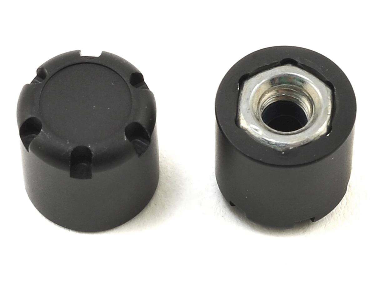 SSD RC Scale Rear Hubs (Black) (2) SSD RC RC CARS - PARTS